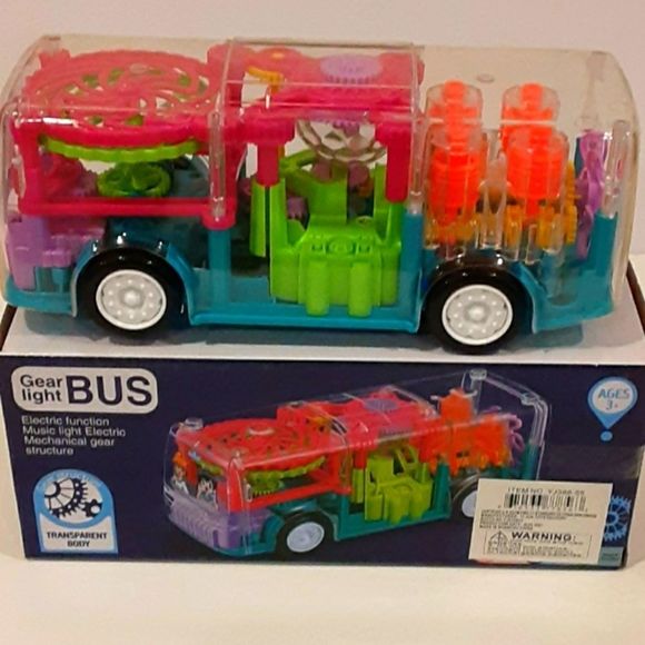 YJ TOYS Toys Gear Light Bus Ages 3 Poshmark